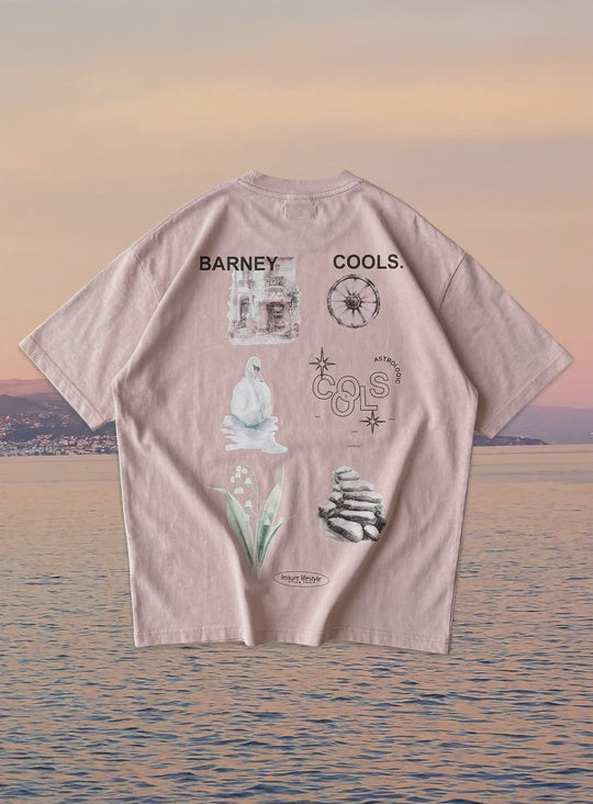 Terrace T Shirt - Faded Pink