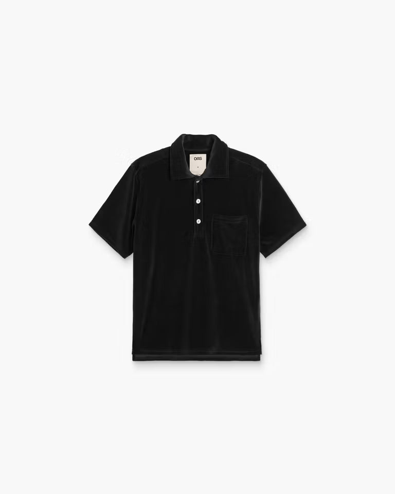 Velour Girona Shirt - Nearly Black