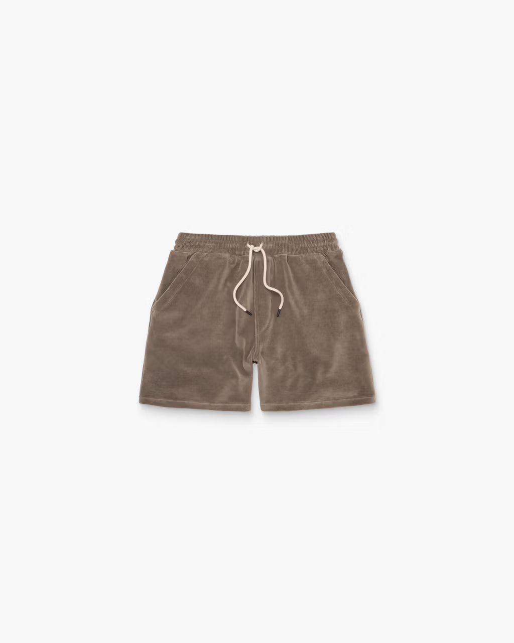 Velour Shorts - Morel