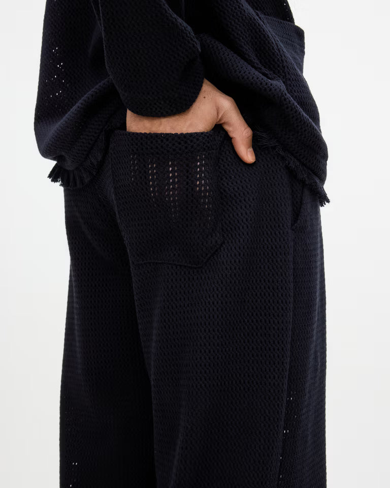 Ayora Net Pants - Nero