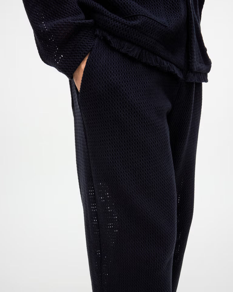 Ayora Net Pants - Nero