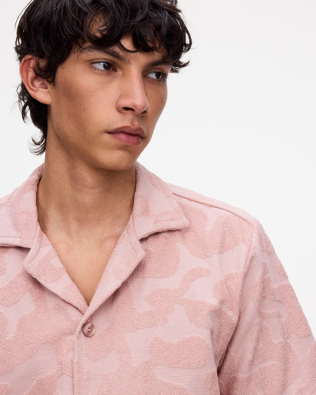 Cuba Terry Shirt - Blush Puzzlotec