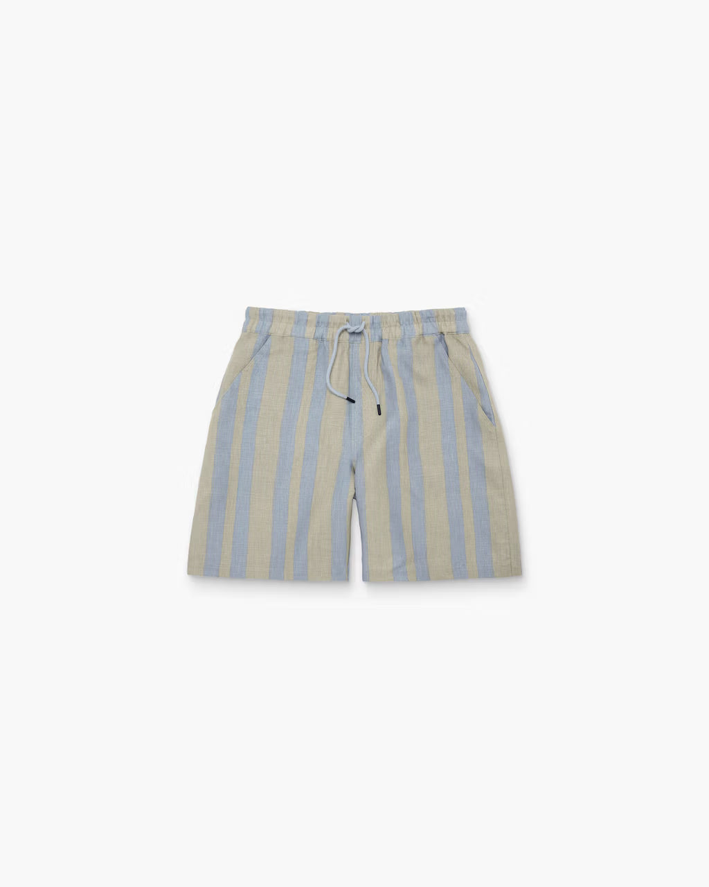 Linen Shorts - Mist Strata