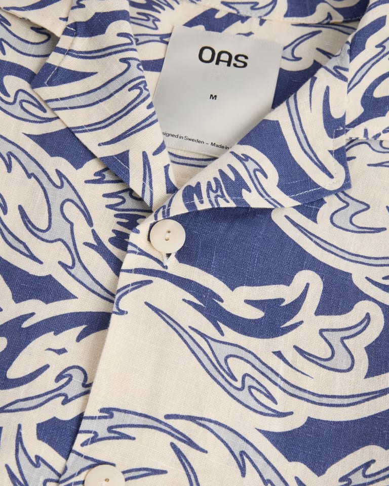 Cuba Linen Shirt - Rogue