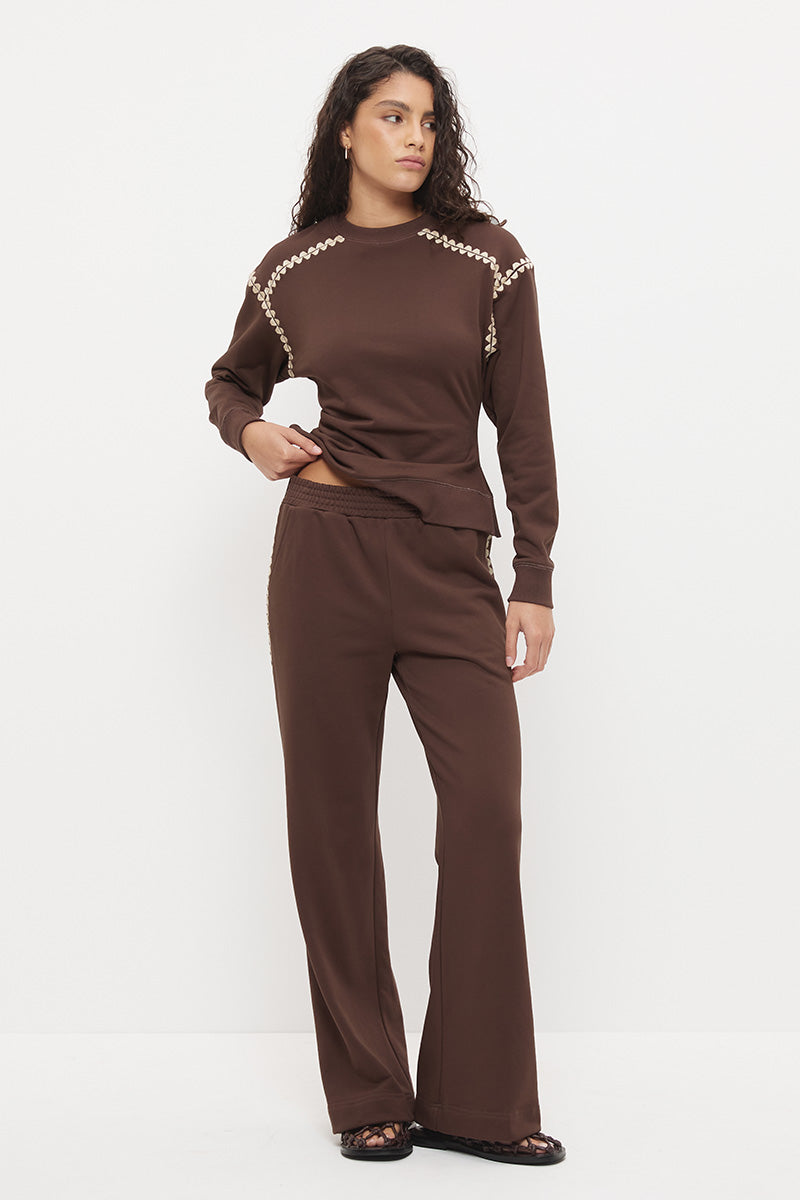 Reece Pant - Chestnut