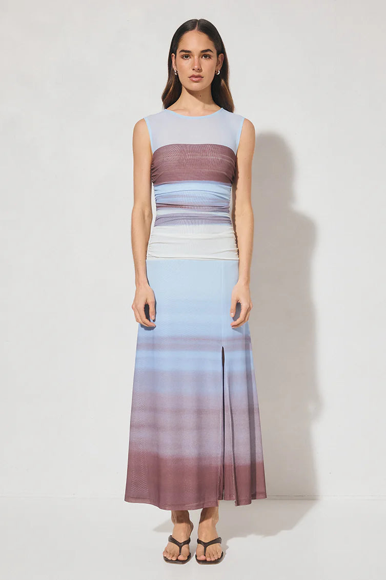 Chroma Dress - Dusk Stripe