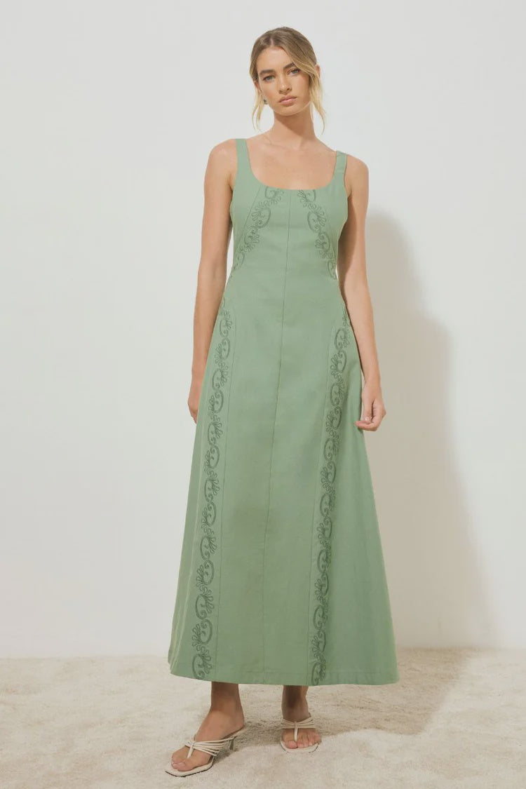 Rosario Dress - Jade