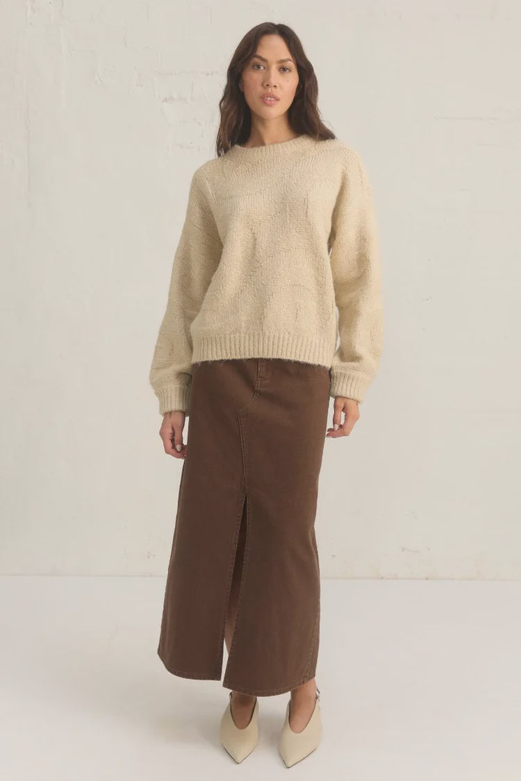 Heritage Knit Jumper - Cream