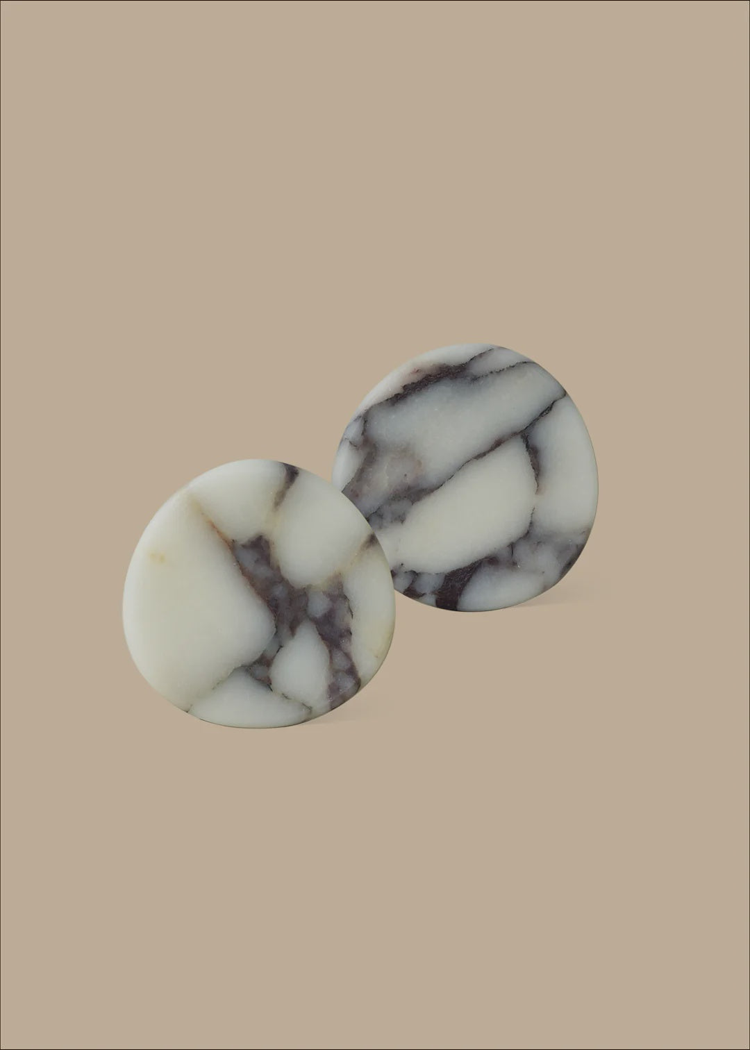Stone Coaster Set - Calacatta Viola