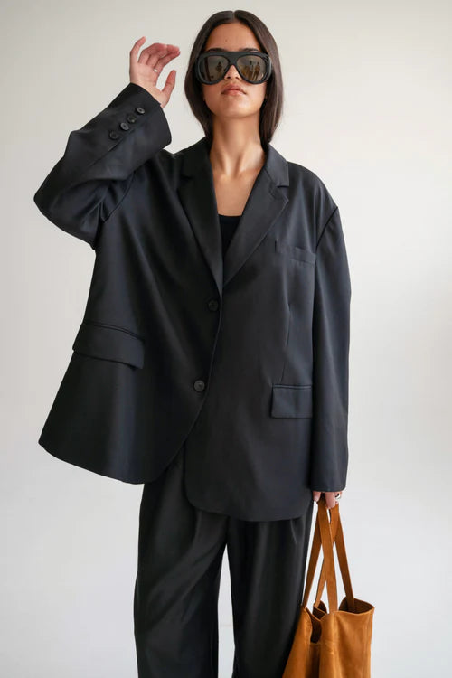The Mads Blazer - Black
