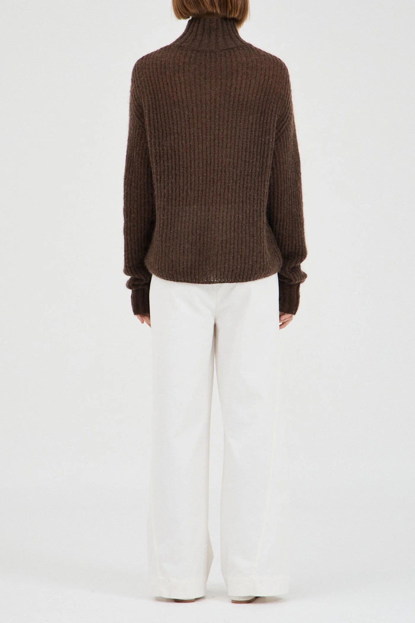 Ida Mohair Knit - Chocolate
