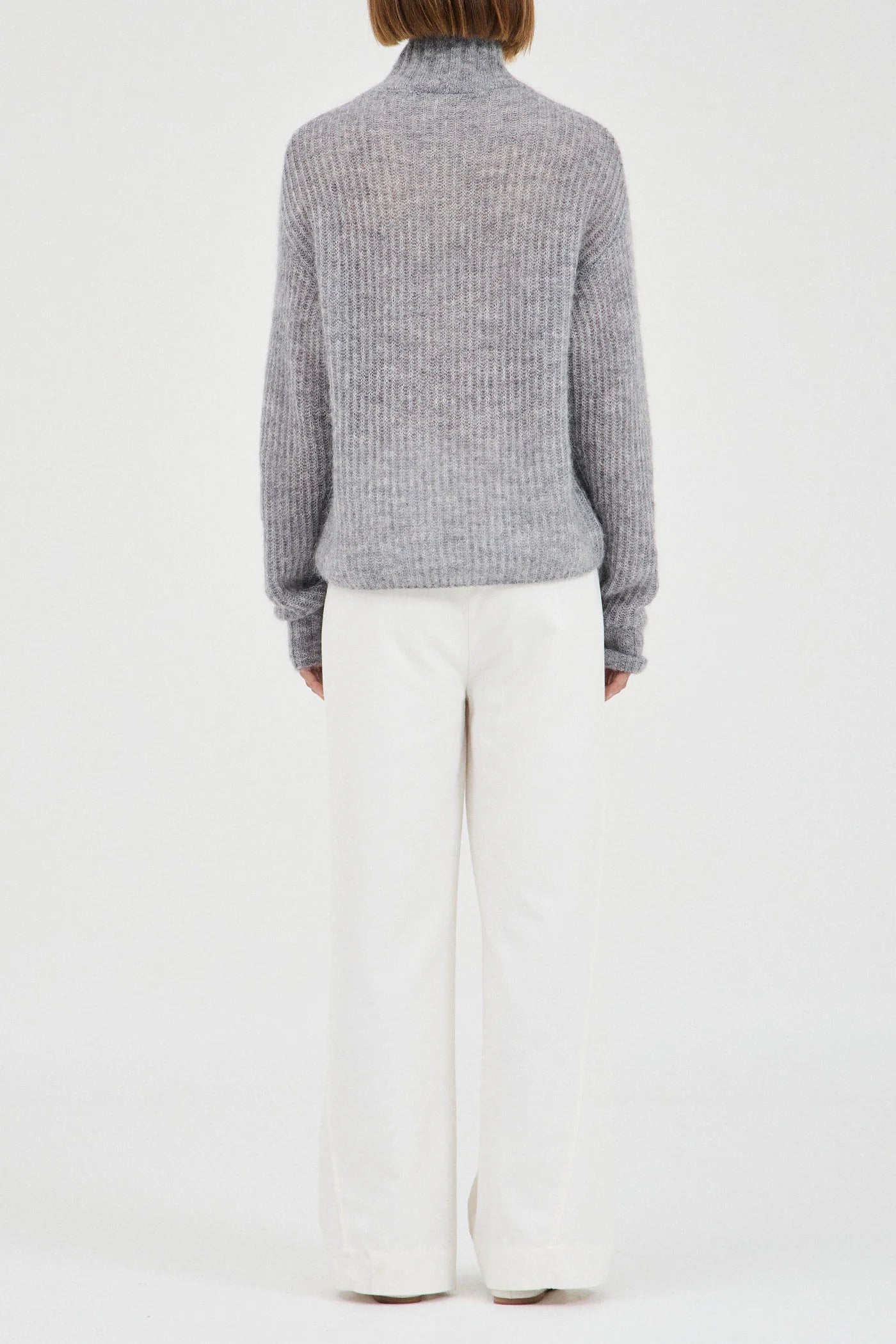 Ida Mohair Knit - Grey