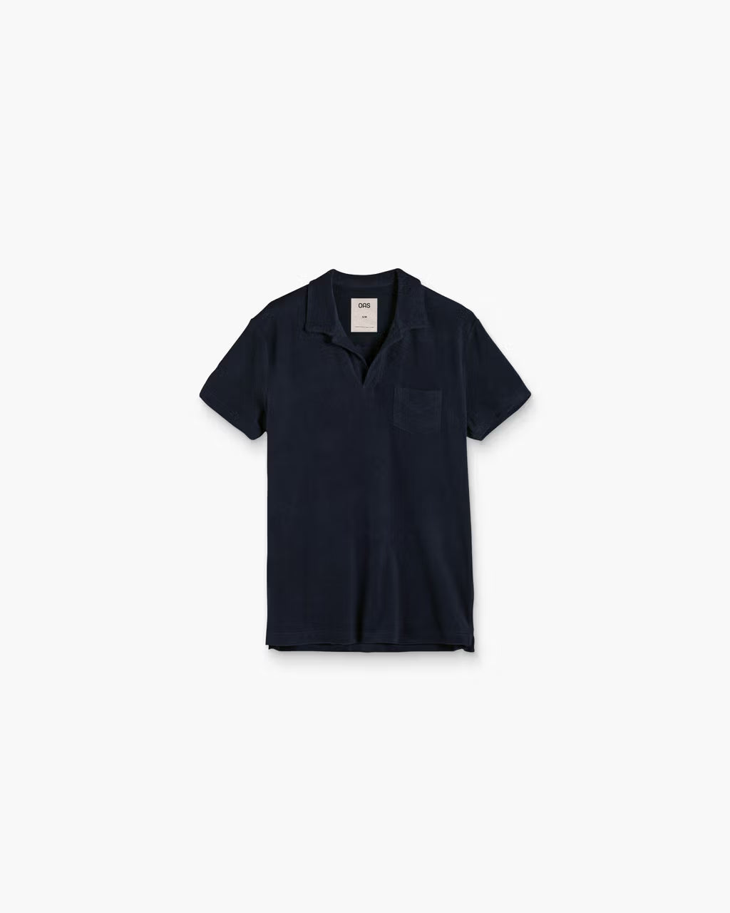 Terry Polo Shirt - Navy