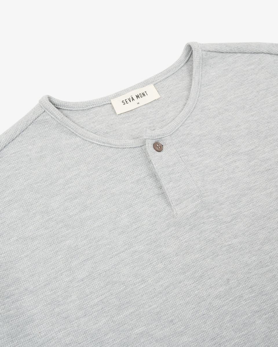 Waffle Henley Tee