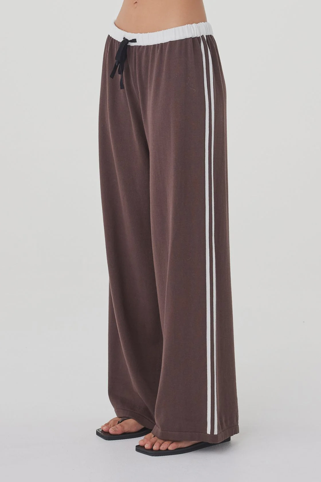Tully Pant - Espresso & Cream