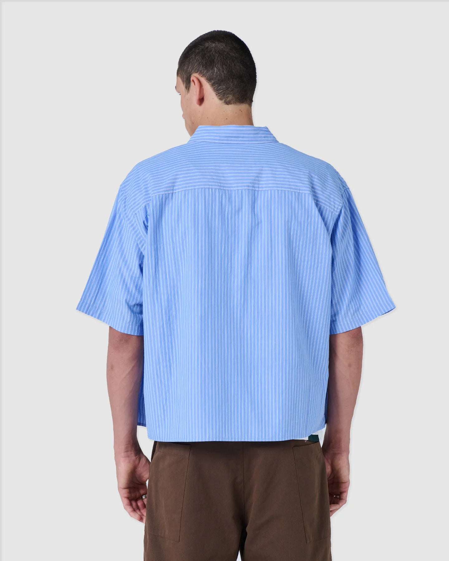 Scribe S/S Shirt - Blue Stripe