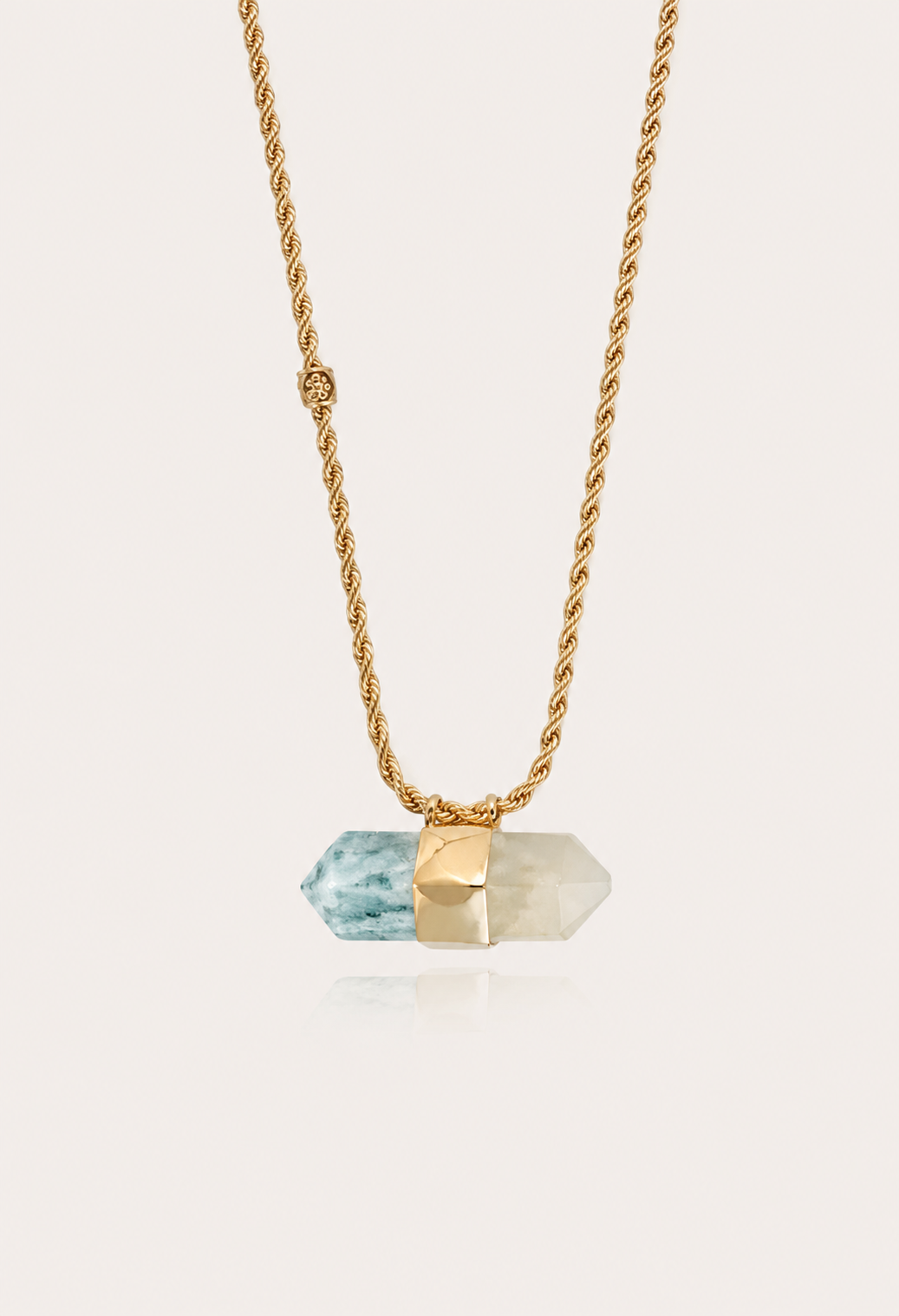 Aventurine Necklace - Quartz Stone