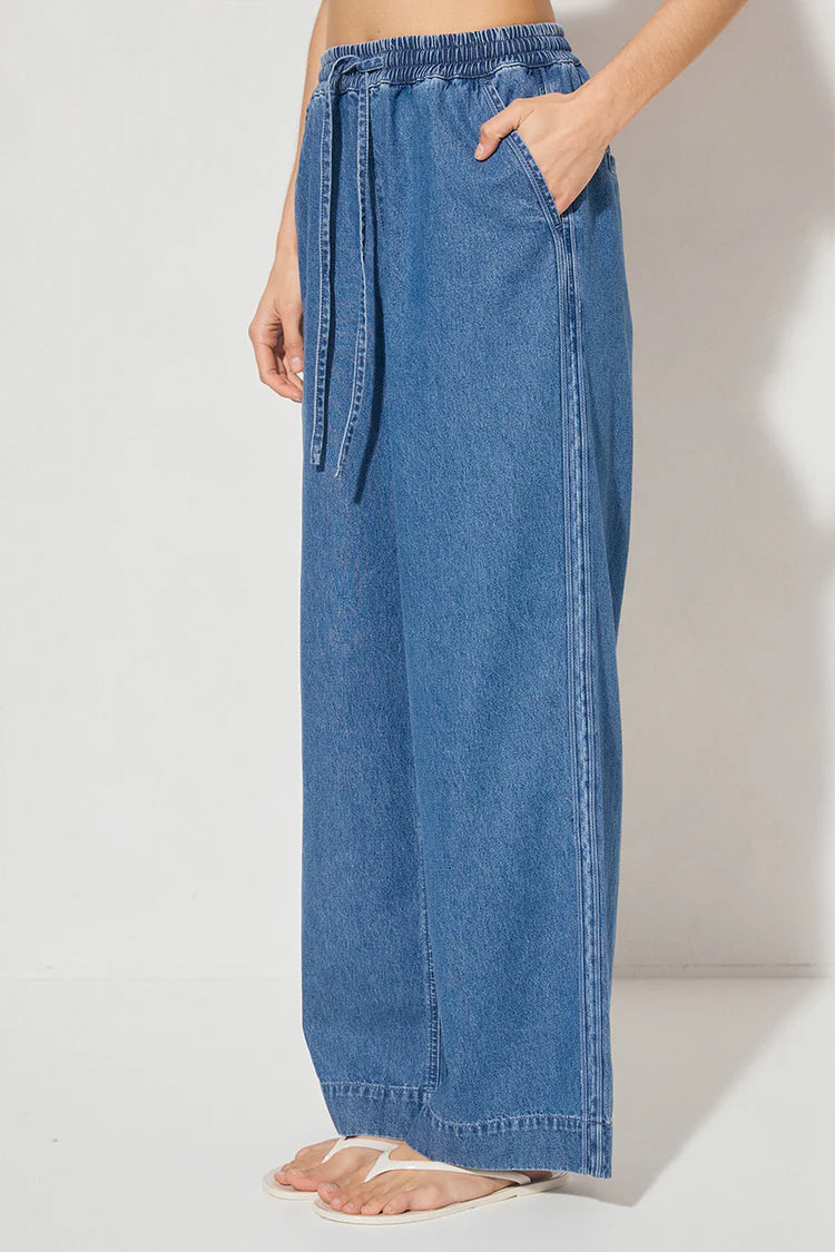 Indigo Denim Pant - Mid Blue