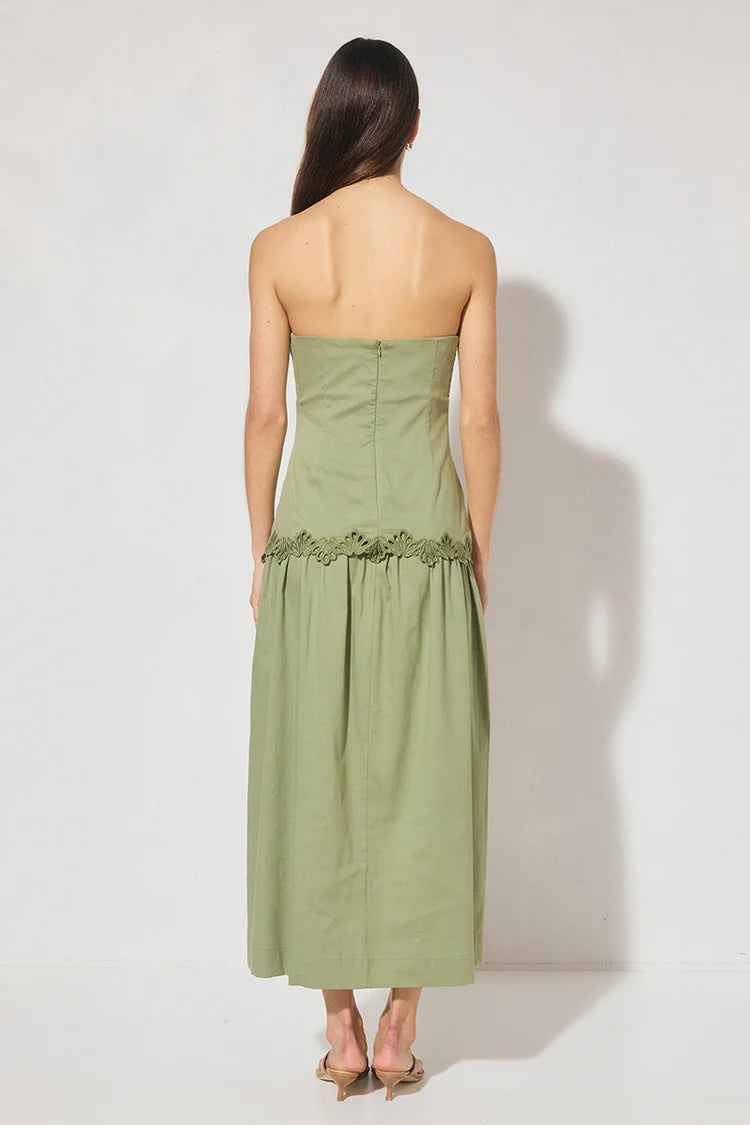 Fran Dress - Fern Green