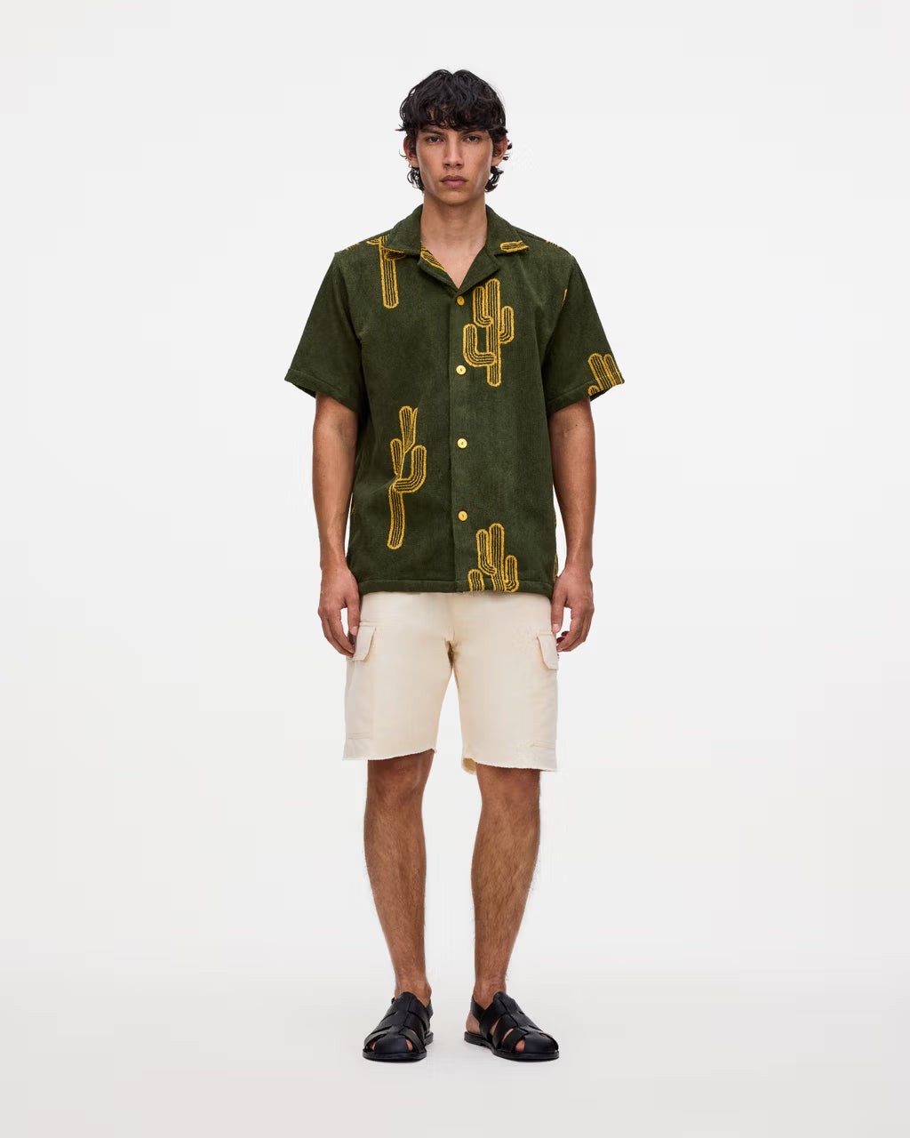 Cuba Terry Shirt - Mezcal