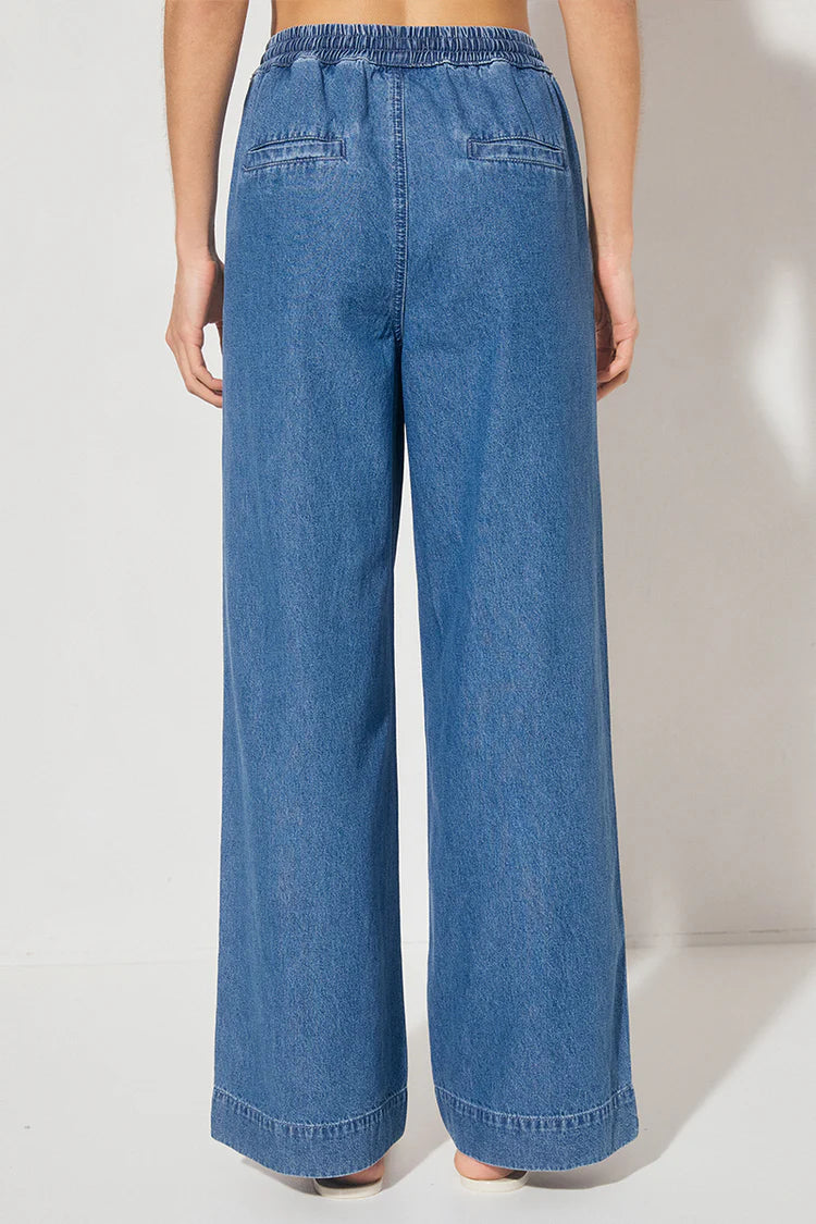 Indigo Denim Pant - Mid Blue