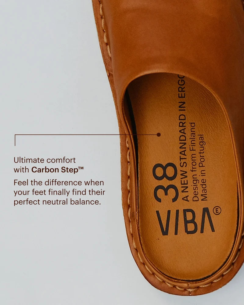 Roma leather - Cognac Brown