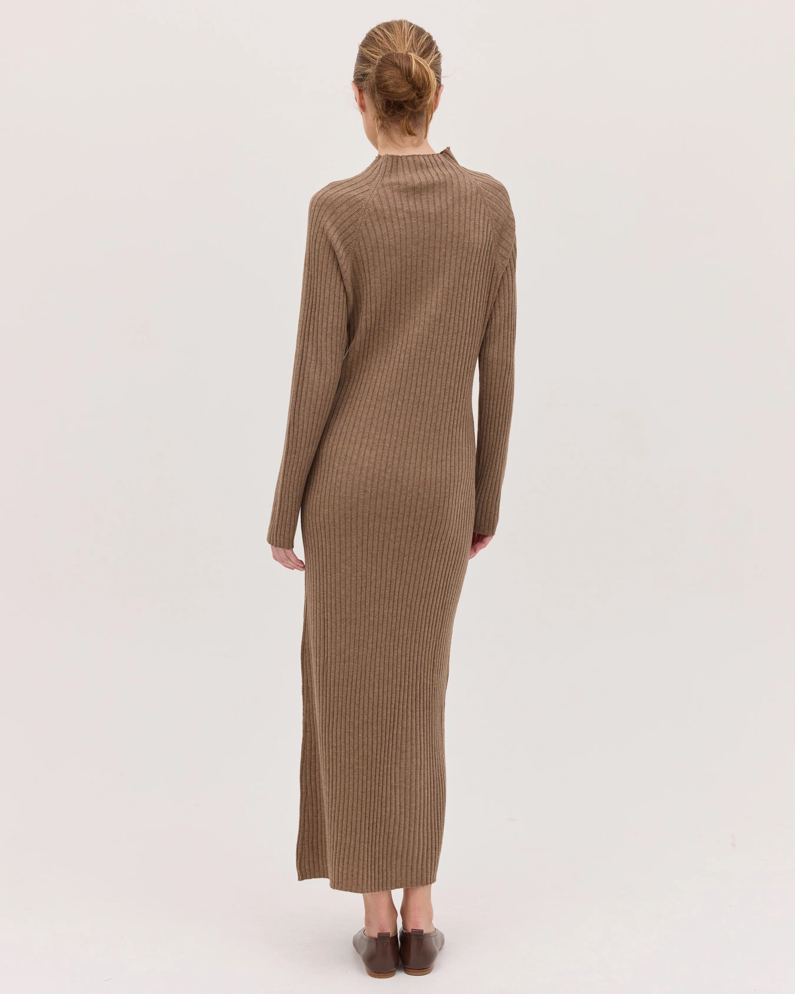 The Rib Knit Dress - Hazel