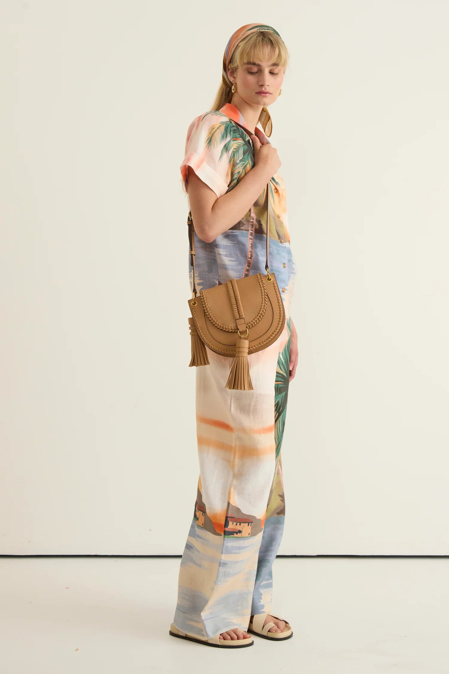 Cool Tropics Wide Leg Pant - Multi