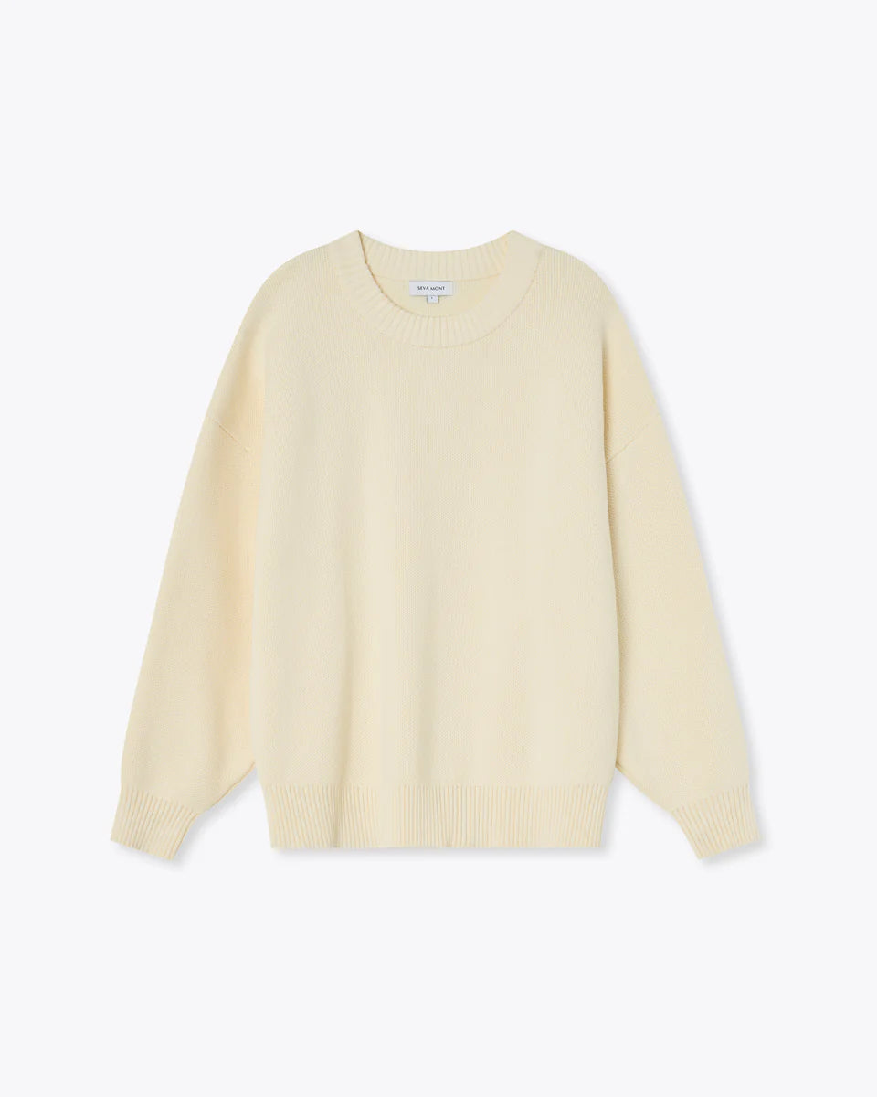Cotton Crew Neck Sweater