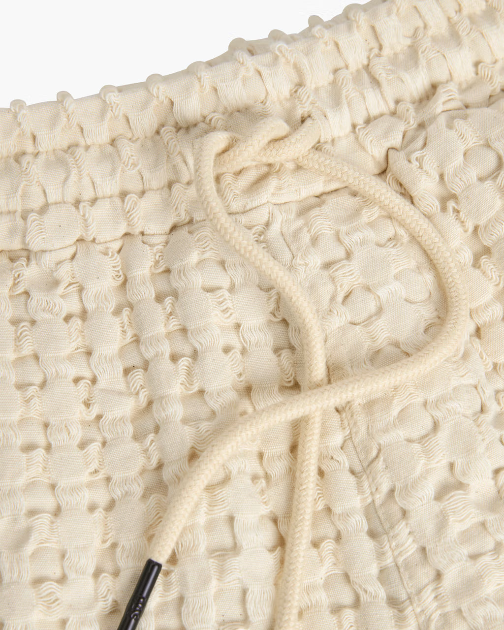 Waffle Shorts - Ecru Porto