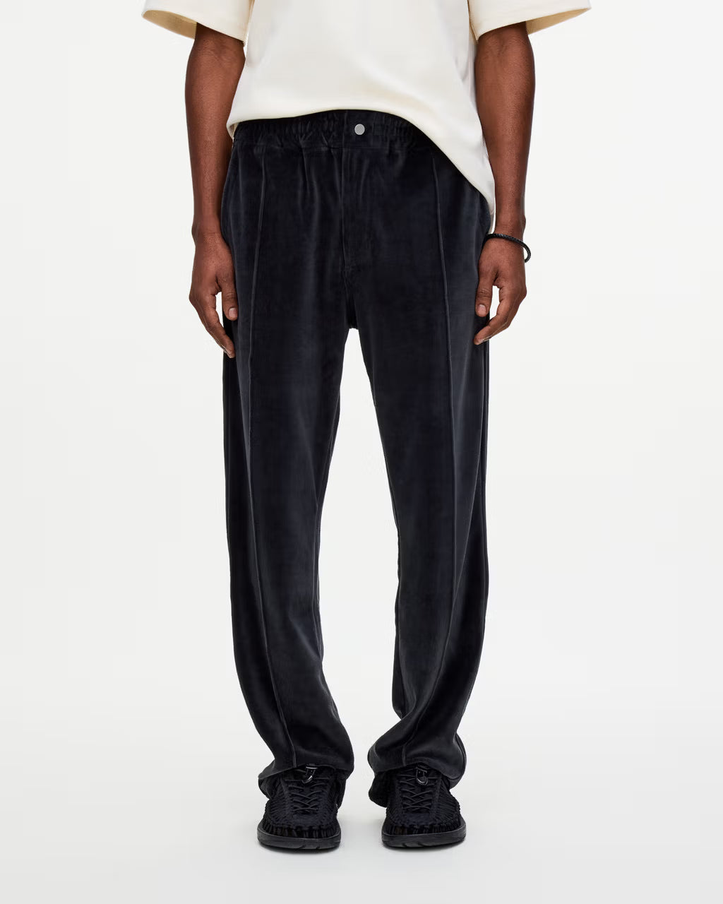 Velour Pants - Nearly Black