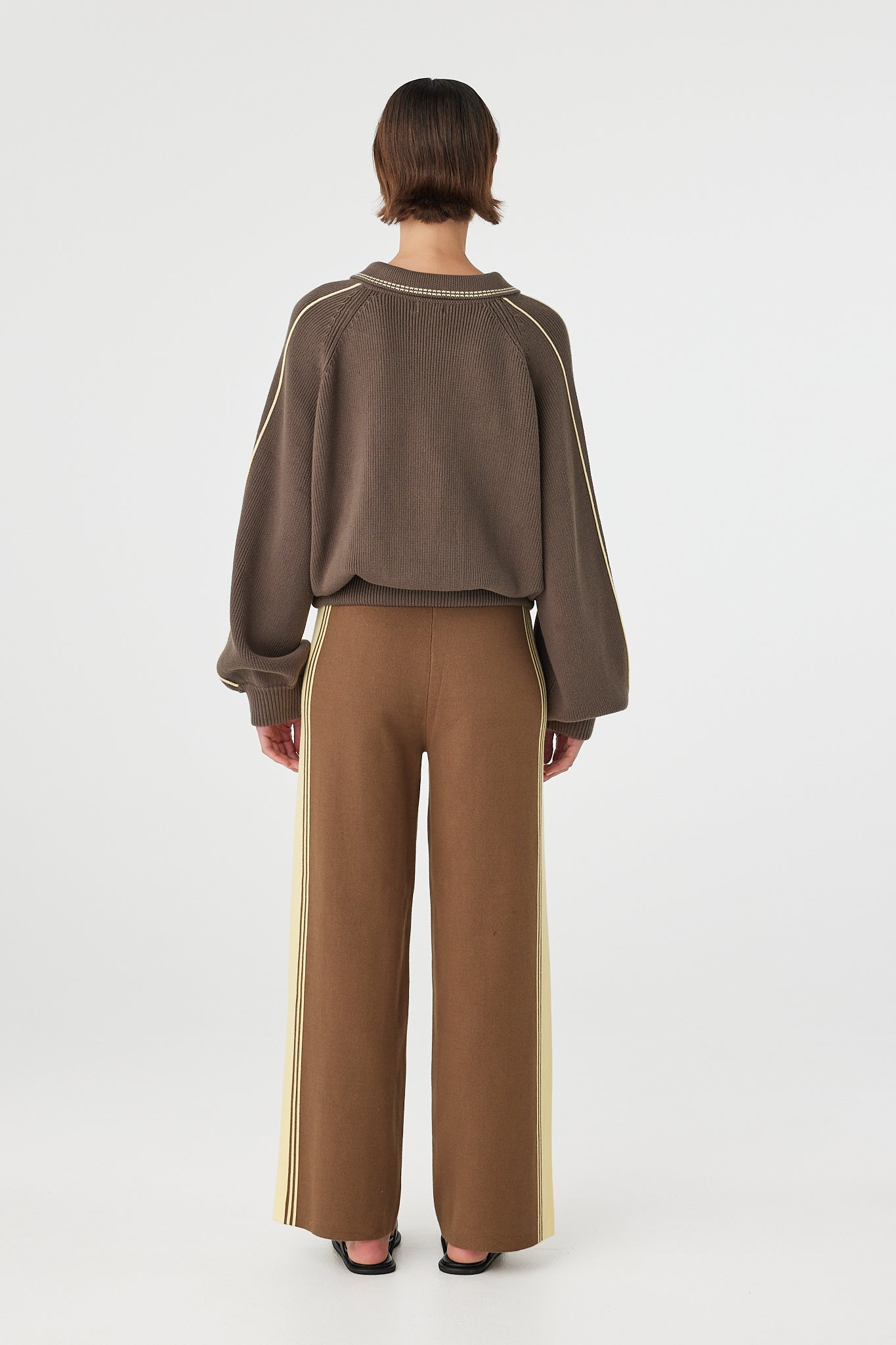 Nella Zip Sweat - Pavement & Butter