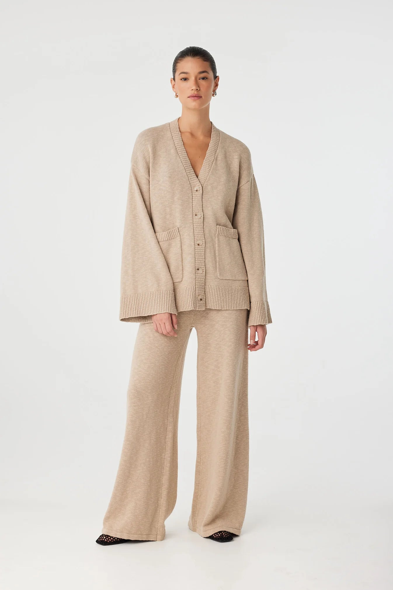 Emmet Cardigan - Taupe