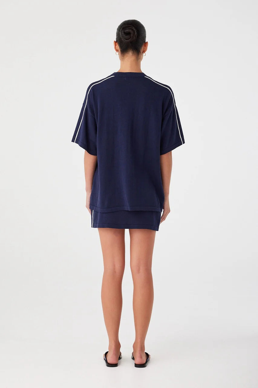 Pippa Mini Skirt - Navy