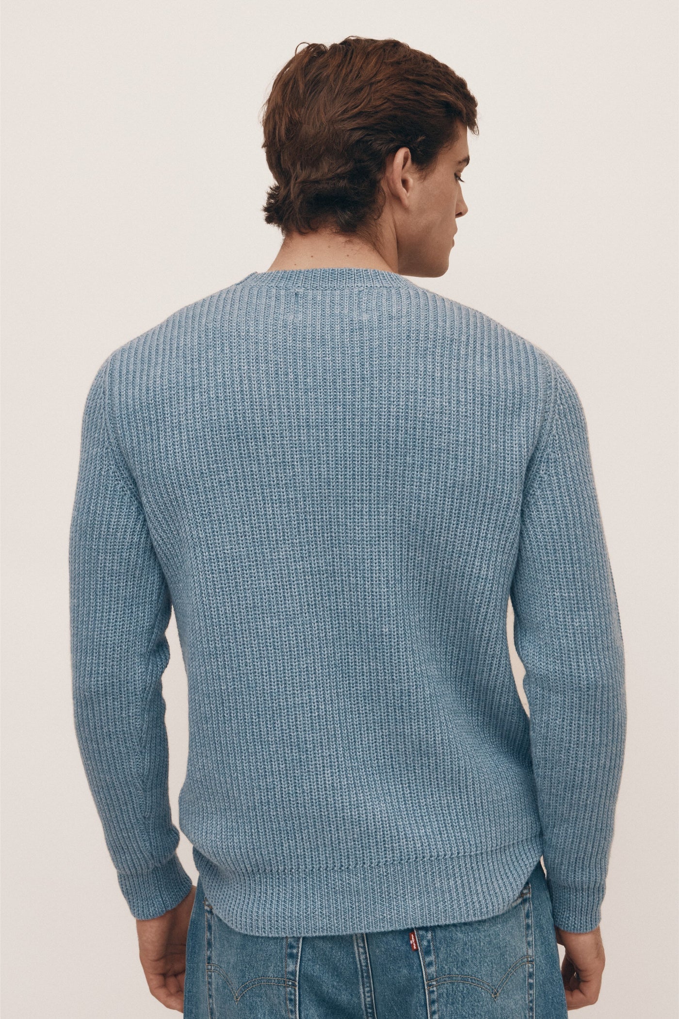 Merino Sweater - Soft Blue