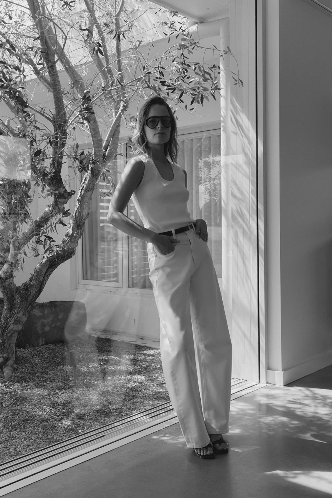 Chelsea Denim Jean - Ivory