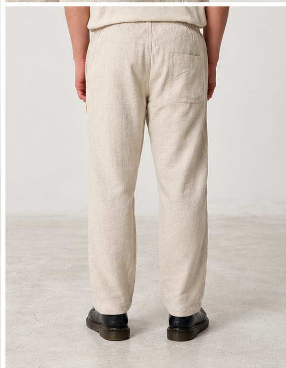 Cruiser Linen Pant - Ecru