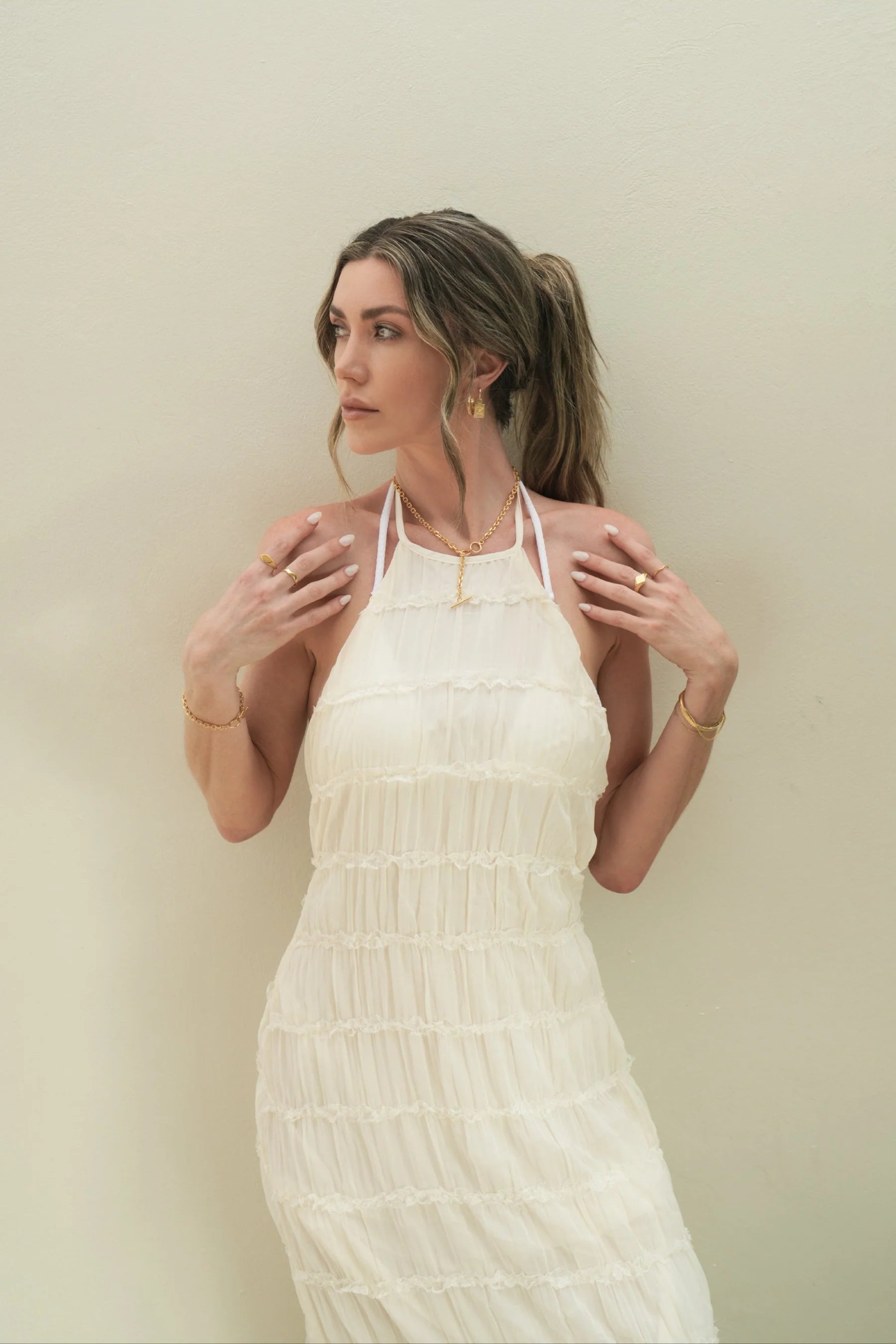 Shackled Chain Necklace - Gold