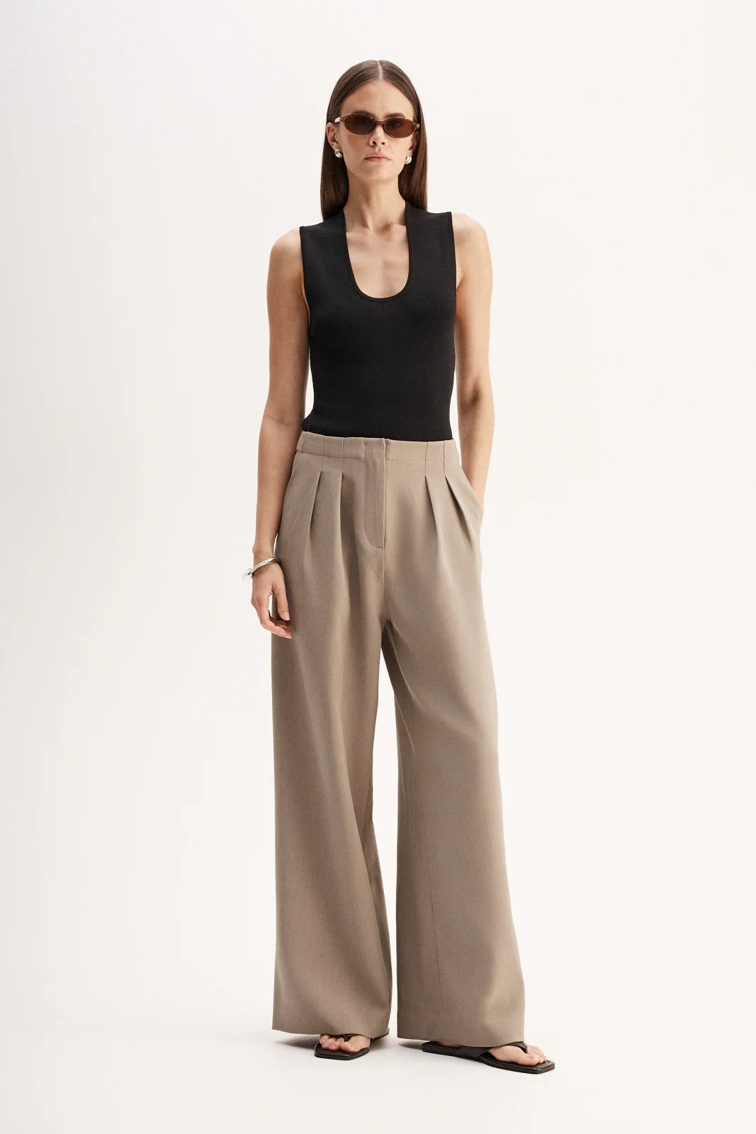 Lora Pant - Taupe