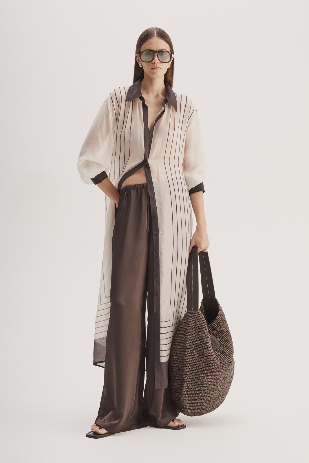 Havana Maxi - Chocolate Stripe