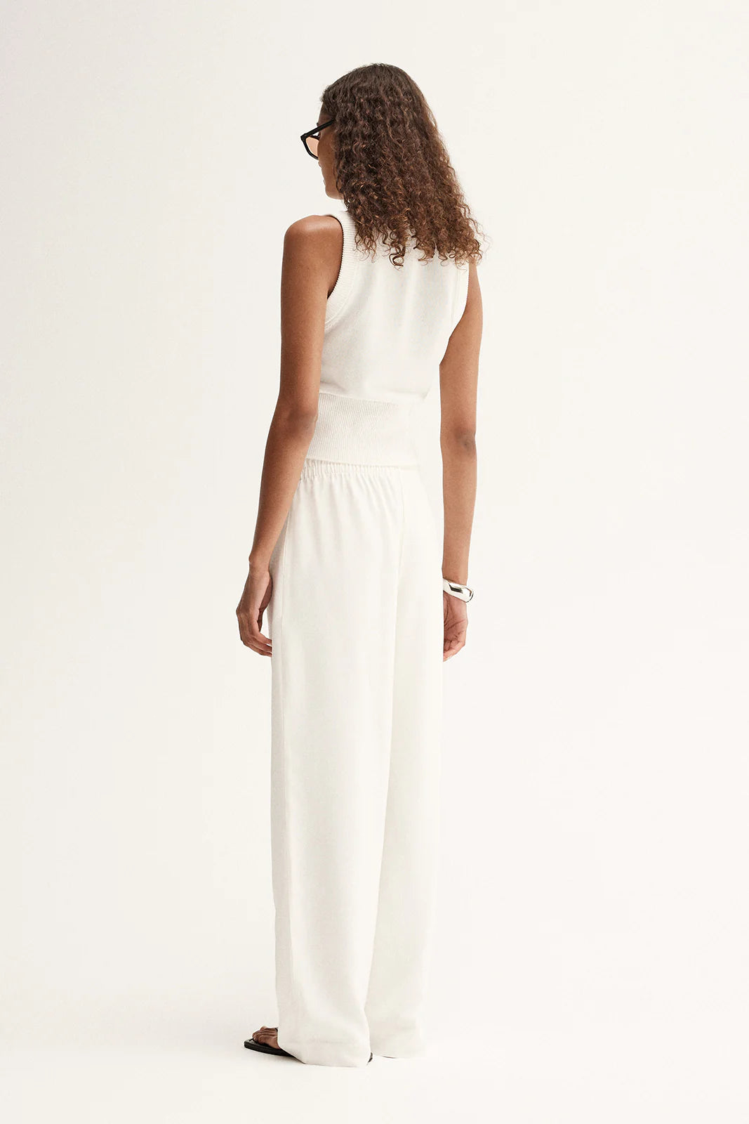 Clyde Knit top - White