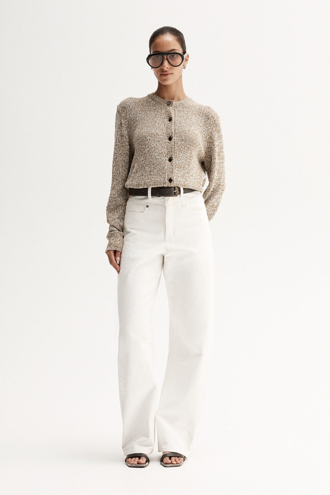 Hale Knit Cardigan - Moss Mix