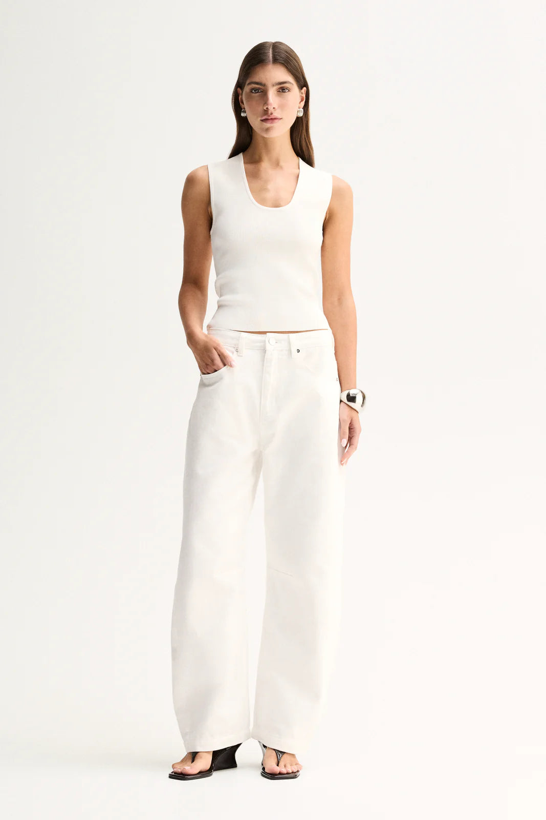 Mayfield denim Pant - Ivory