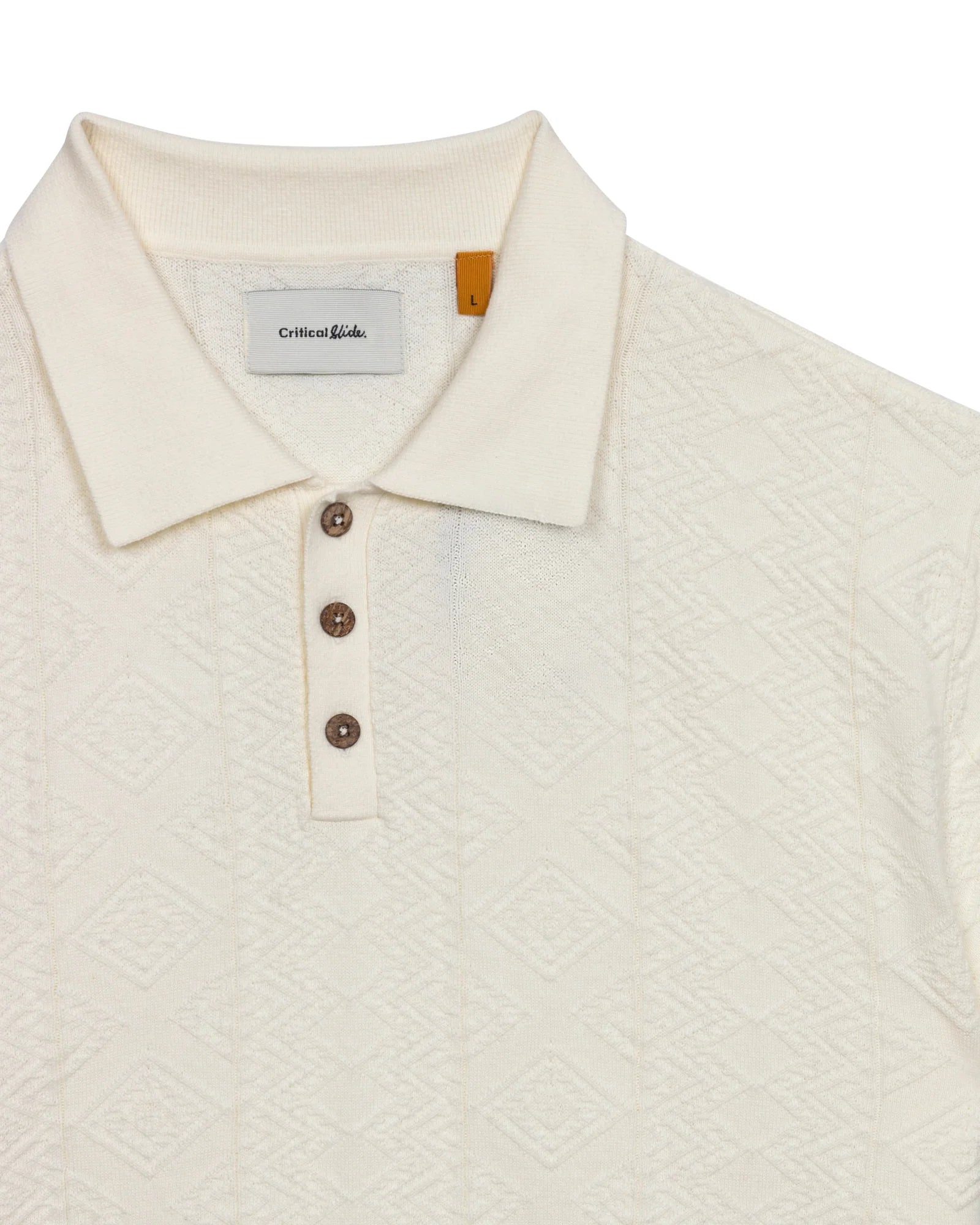 trader Knit Polo - Ecru