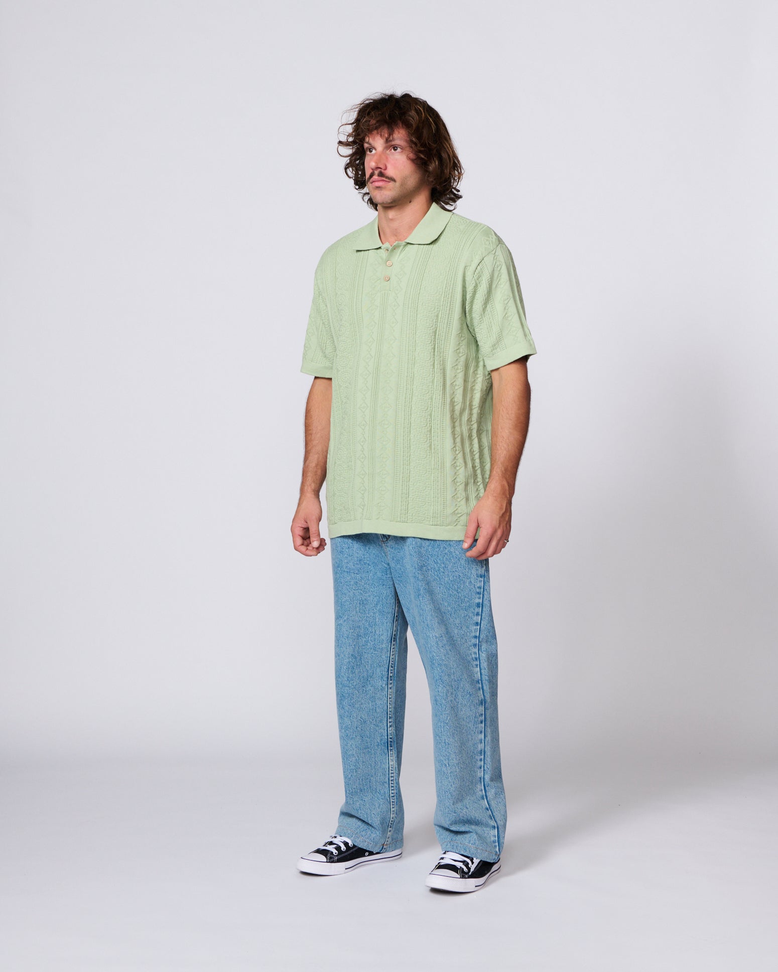 Rails Knit Polo - Sea Green