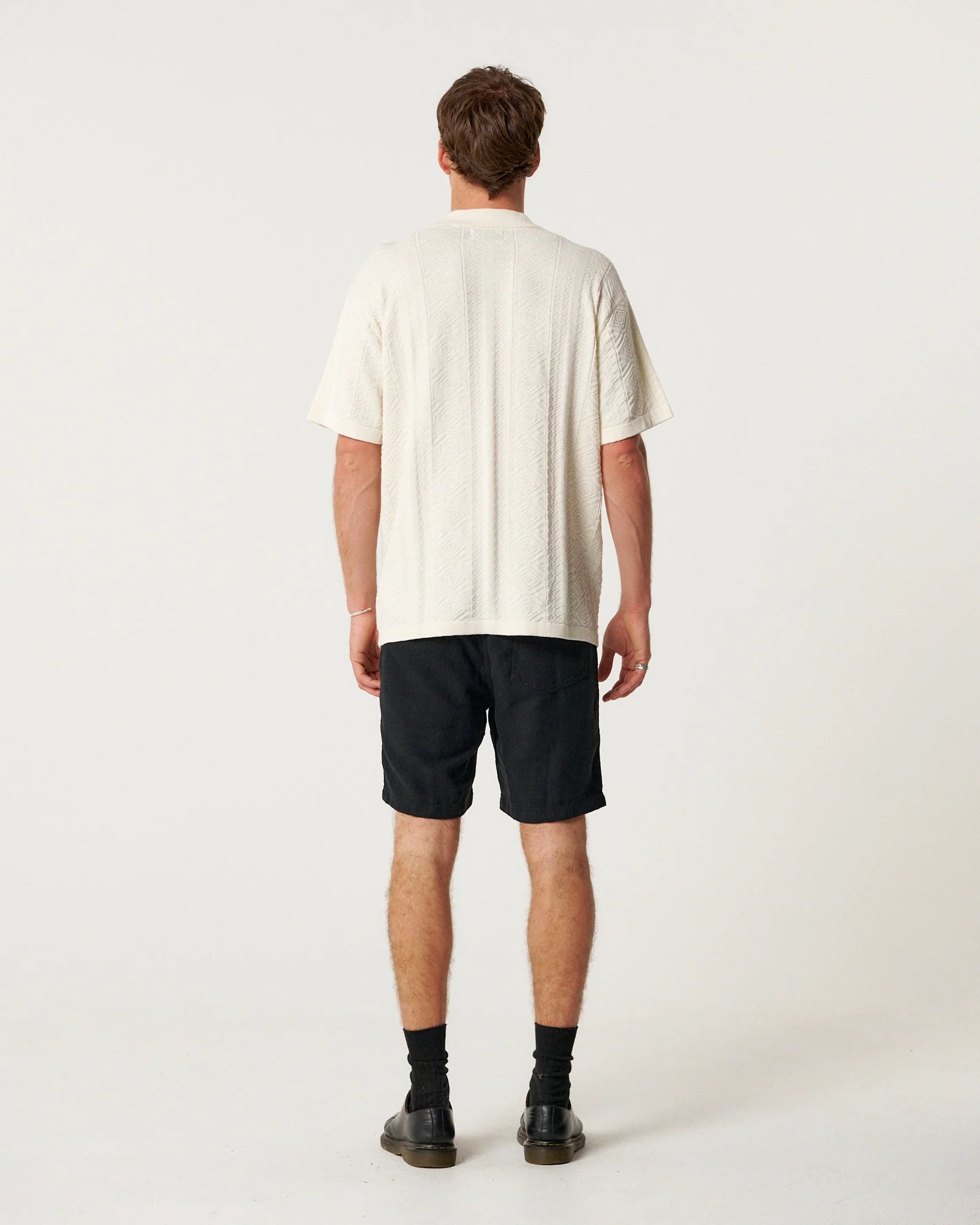 Trader Knit Polo - Ecru