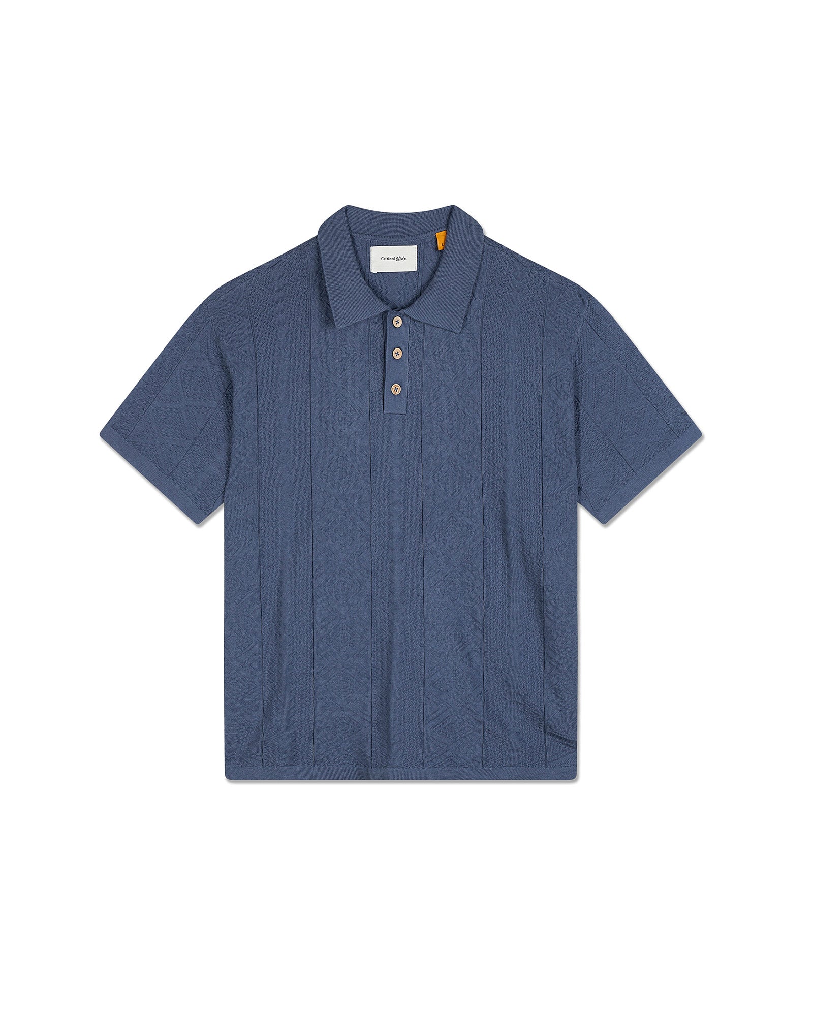 Trader Knit Polo - Blue