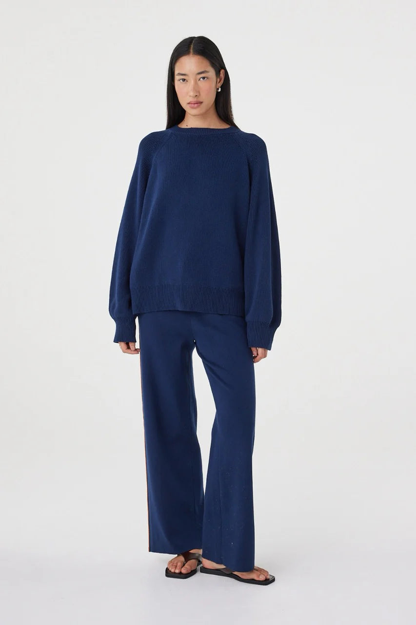 Milan Pant - Navy & Tumeric