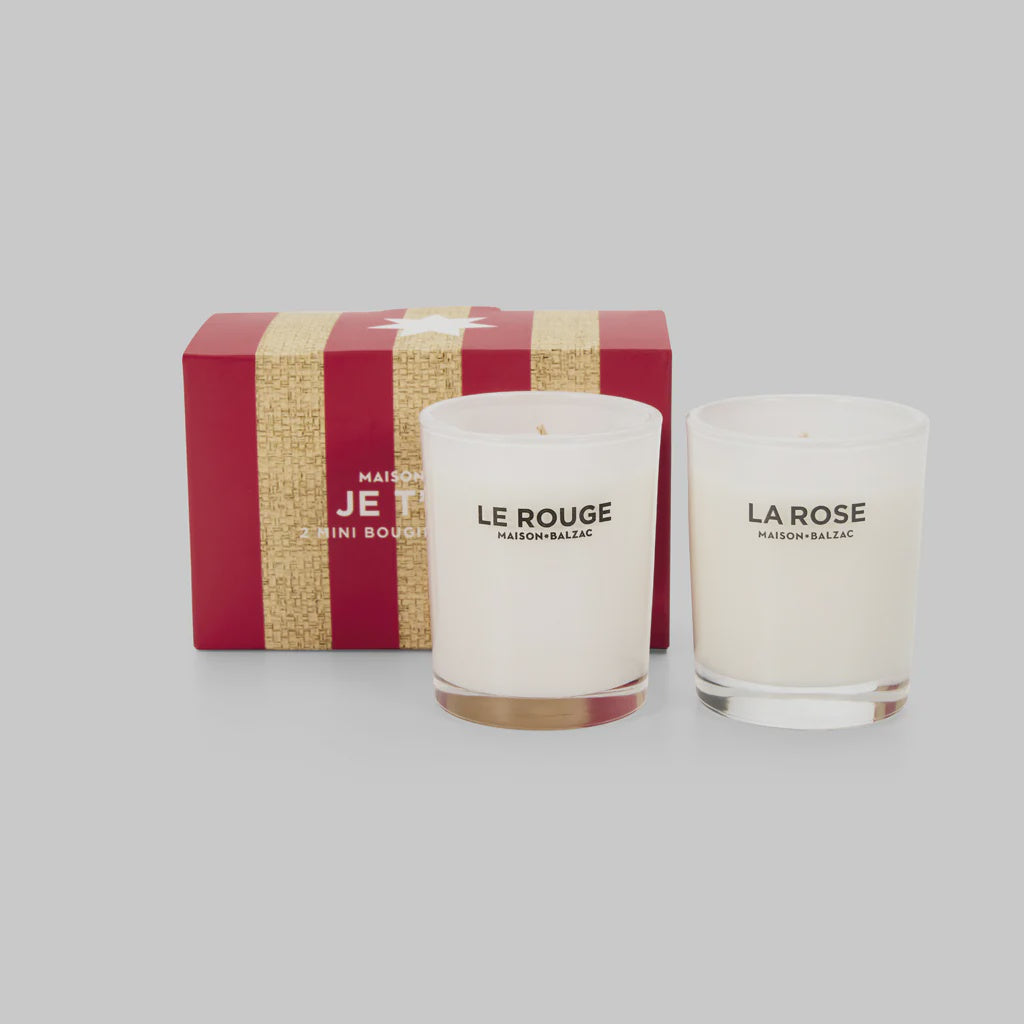 Je T'aime Scented Candle Duo
