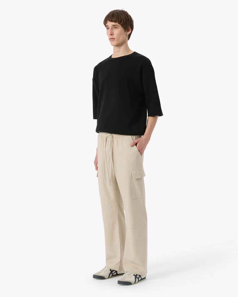 Bootcut Linen Cargo Pant